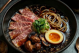 create ai food visuals for your restaurant or menu