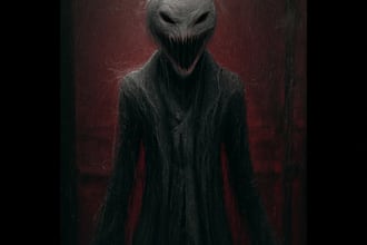 make a dark horror and fantasy horror character