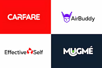 create a simple and minimalist wordmark, lettermark logo
