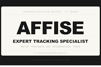 set up, integrate and troubleshoot affise affiliate platform
