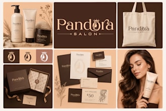 design business logo, brand identity and complete branding kit