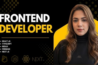 expert react js frontend developer for responsive websites