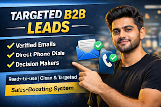 create a smart b2b leads pipeline with emails and direct dials