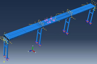 do civil structural analysis design in linpro abaqus sap2000