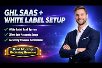 setup gohighlevel saas mode and white label agency system