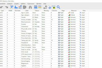 do spss data analysis with charts, tables and interpretation