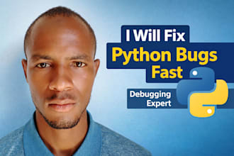 fix bugs, debug and optimize your python code professionally