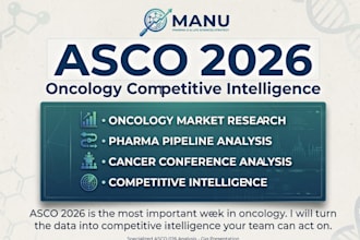 do asco 2026 oncology competitive intelligence and pipeline analysis