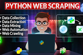 do web scraping, python web scraping, data scraping and data mining with python