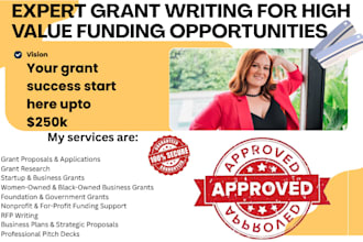grant writing, grant research, apply for business grant and grant writing
