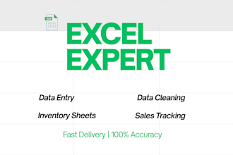 create professional excel sheets for inventory and sales tracking
