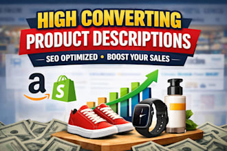 write high converting product descriptions that boost sales