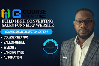 build clone course creator 360 gohighlevel cc360  sales funnel ghl automation va