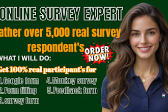 promote online surveys to 5000 real users and provide accurate survey responses