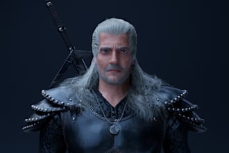 3d hyperrealistic metahuman character modeling rigged ue5 game character design