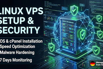 setup, secure and manage your linux server or vps