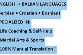 translate coaching and martial arts