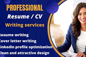 create job winning CV, job application, cover letter, linkedin in USA UK, canada