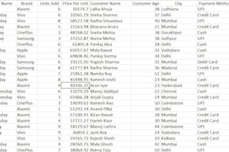do excel data cleaning, formatting, and data preprocessing