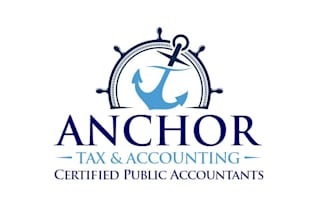 create a professional logo for accountants and financial
