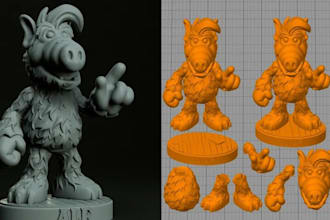 color 3d model to multicolor 3mf file slice split stl convert 2d to 3d printing