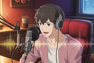 record supreme deep, sultry, cute, anime male voice over erotic asmr sfw nsfw