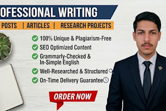do SEO blogs, website content, scripts, articles and essays