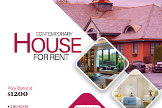 design a professional minimalist flyer for your business