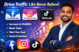 manage facebook ads advertising marketing campaign, instagram promotion meta ads