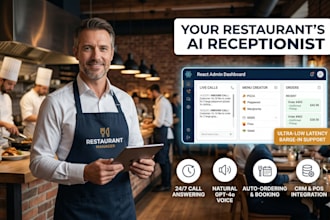 build an advanced ai voice receptionist for your restaurant