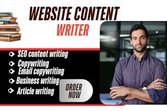 write rewrite your seo website content website copywriting  landing page