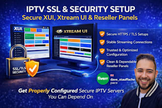 do SSL xui panel setup, tls xtream ui server, reseller panel setup with connect