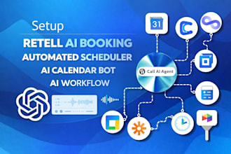 setup retell ai booking automated scheduler ai calendar bot ai workflow