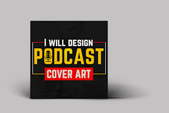 create unique and catchy podcast cover art for itunes and spotify