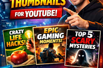 design professional ai youtube thumbnails
