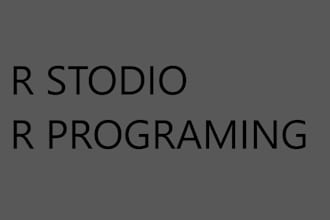 do data analysis on r stodio r programing