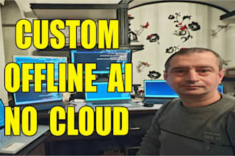 create a custom offline ai app with gui for your workflow