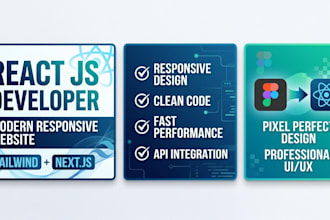 be your react js developer