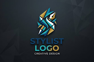 design a chic and stylish logo for your stylist brand