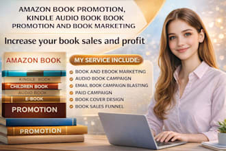 book promotion ebook launch marketing amazon KDP book ads campaign branding sale