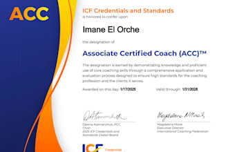be your certified career coach for professional growth