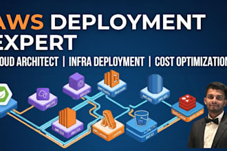 deploy your application on AWS ec2, ecs or elastic beanstalk