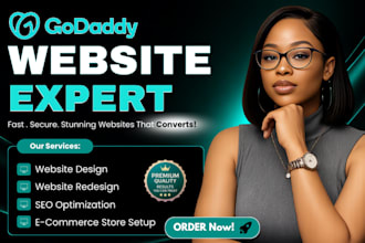 design godaddy website redesign godaddy website design develop godaddy