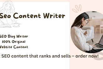 professional SEO content and  blog writing