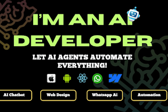 build your ai website or app, ai chat, ai mobile app