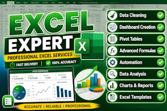 do excel data cleaning, merge and split excel data