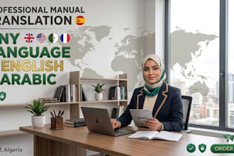 expert translator arabic english france spanish almost all european languages