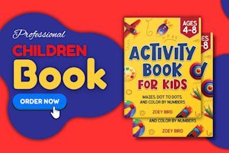 create printable workbook, interactive educational workbook, worksheet, KDP book