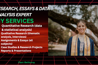 do quantitative and qualitative research and case studies