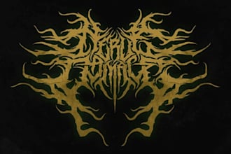 design a bold and epic power metal logo